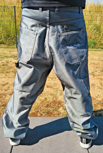 Pelle glanzbaggy - glanzbaggy, silber