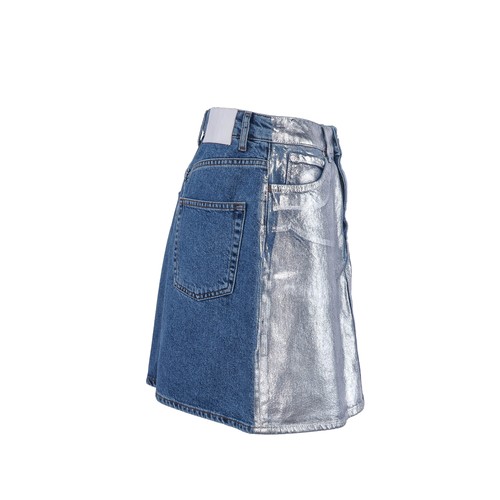 Sandro minirock blau metallic - sandro,