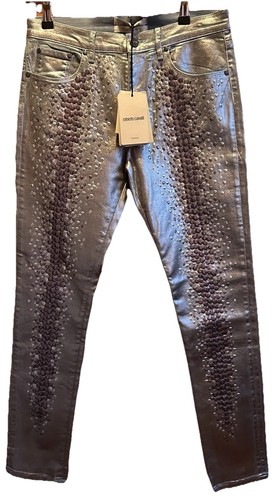 Roberto cavalli silberne jeans - cavalli,